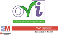 Logo Oficina Vida Independiente. Comunidad de Madrid. [Clic para ampliar la imagen]